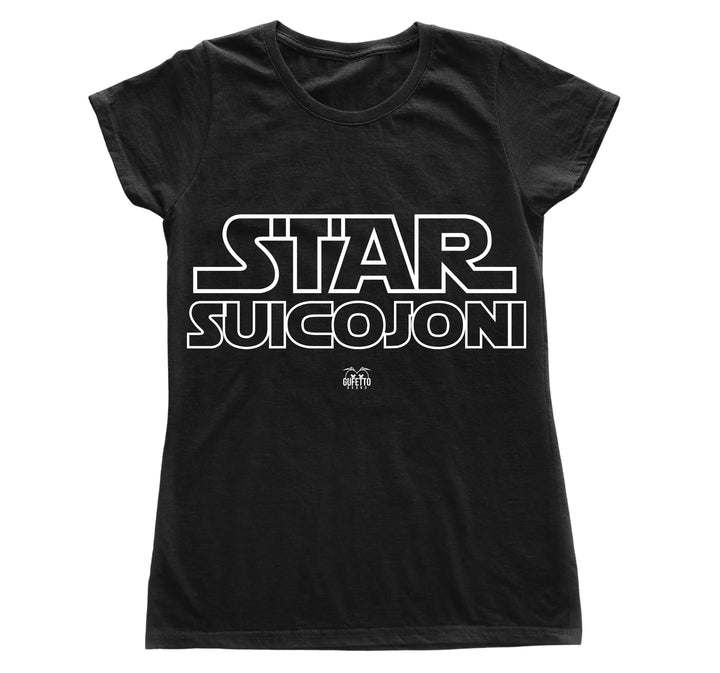 T-shirt Donna STAR ( ST20985647384 ) - Gufetto Brand 