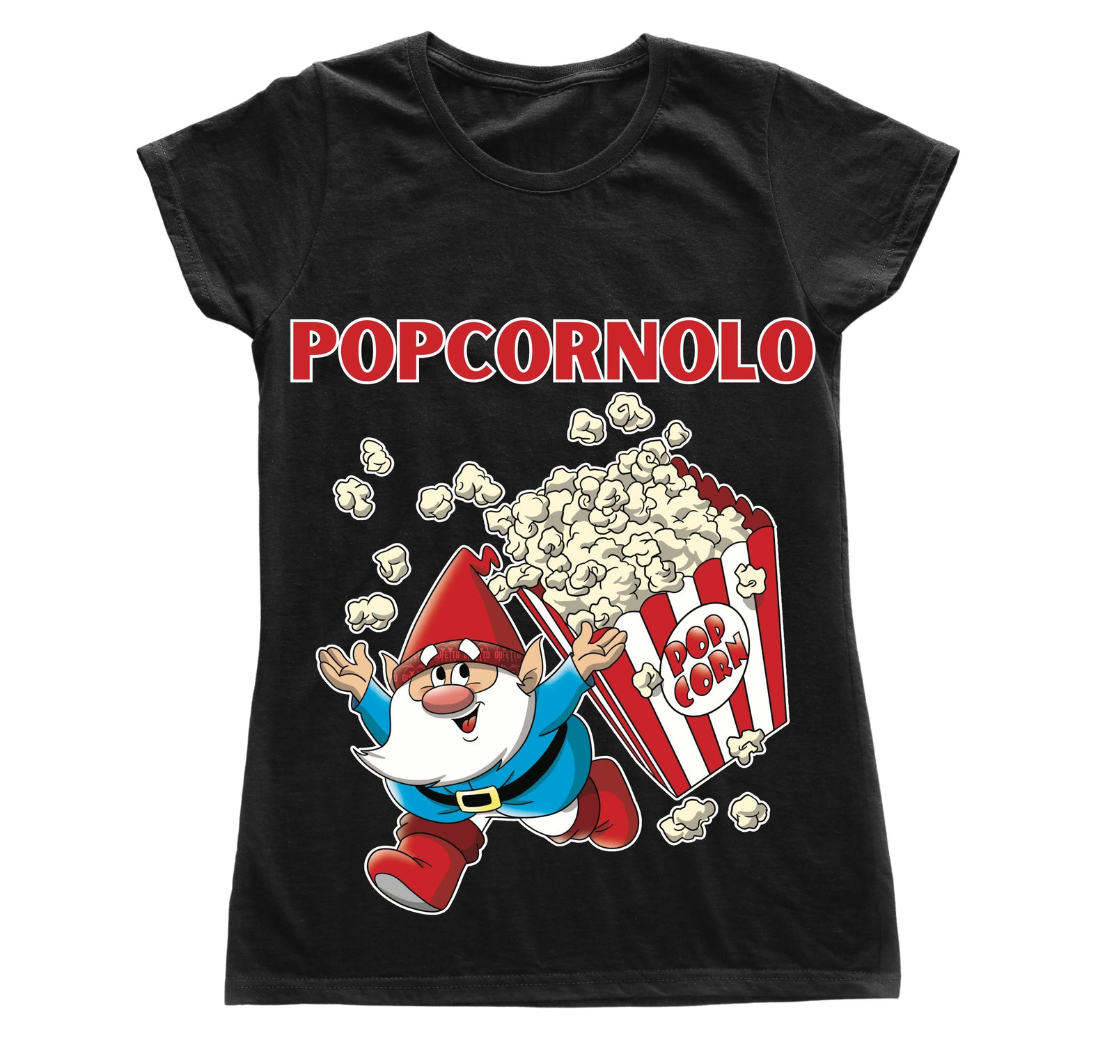 T-shirt Donna POPCORNOLO ( P00042856 ) - Gufetto Brand 