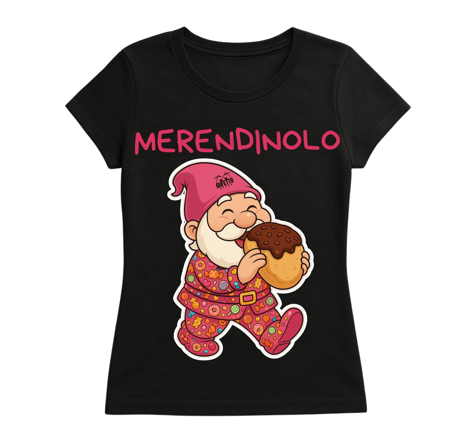 T-shirt Donna MERENDINOLO ( ME455214523 ) - Gufetto Brand 