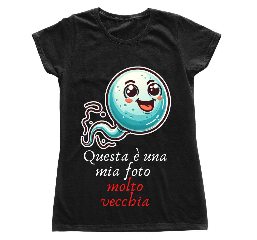 T-shirt Donna VECCHIA FOTO ( VF87645234 ) - Gufetto Brand 