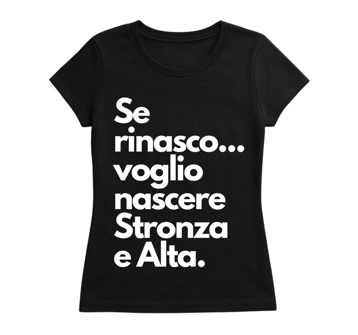 T-shirt Donna STRONZA ( ST5897745 ) - Gufetto Brand 