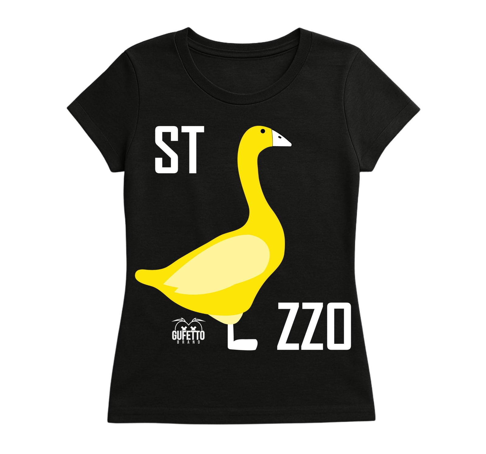 T-shirt Donna OCA YELLOW - Gufetto Brand 