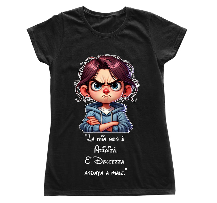 T-shirt Donna ACIDITA' ( AC65120986 ) - Gufetto Brand 