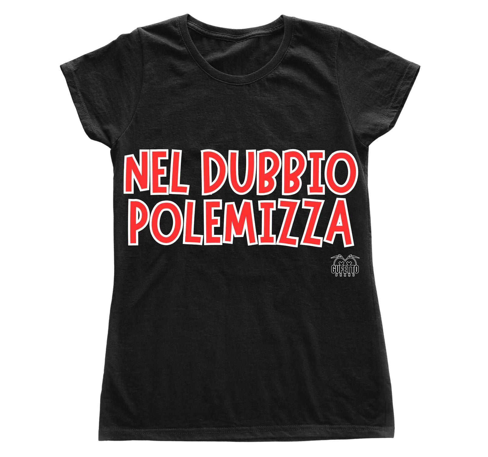T-shirt Donna POLEMIZZA ( PO108436554 ) - Gufetto Brand 