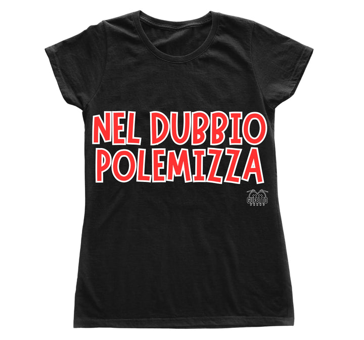 T-shirt Donna POLEMIZZA ( PO108436554 ) - Gufetto Brand 