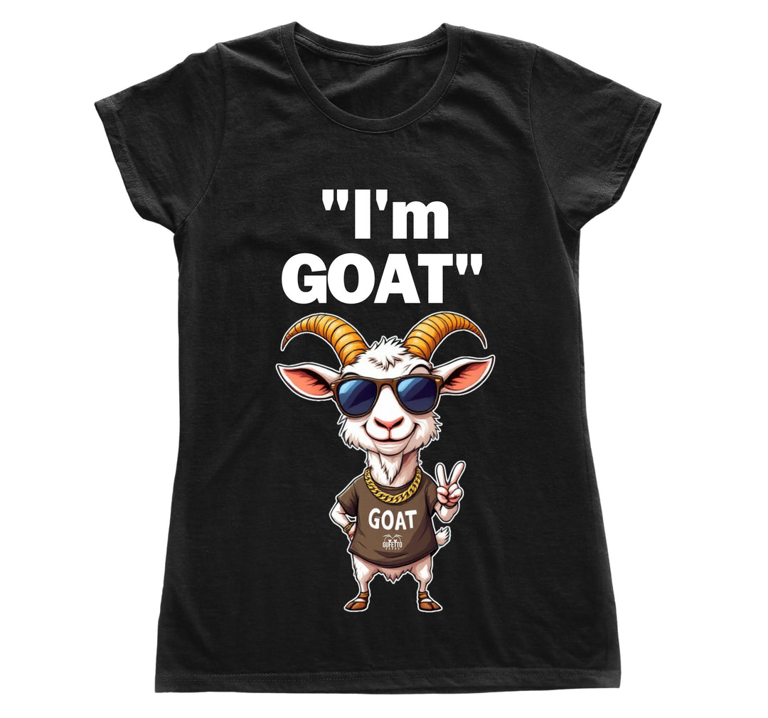 T-shirt Donna I'M GOAT ( GO65984523 ) - Gufetto Brand 