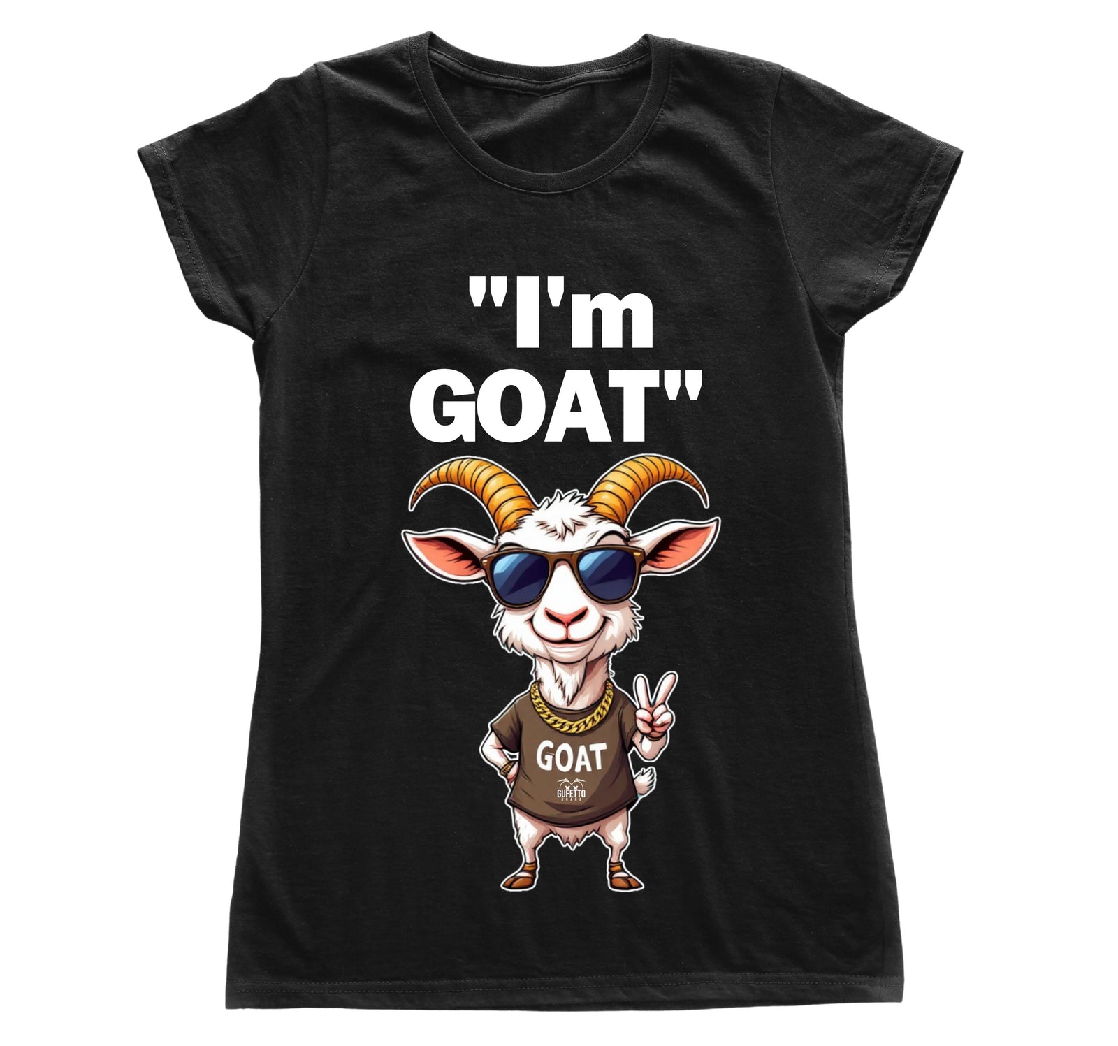 T-shirt Donna I'M GOAT ( GO65984523 ) - Gufetto Brand 