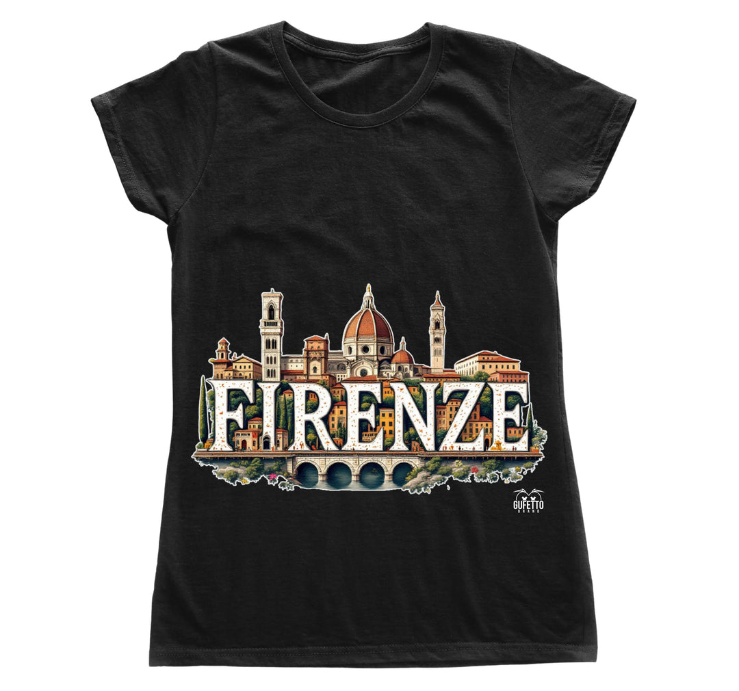 T-shirt Donna FIRENZE ( FI0456879 ) - Gufetto Brand 
