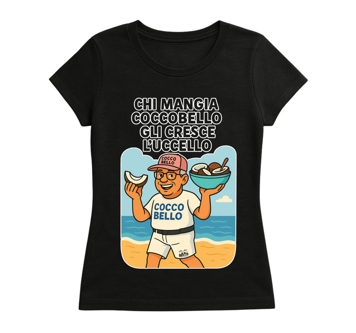 T-shirt Donna COCCOBELLO ( CB25874569 ) - Gufetto Brand 