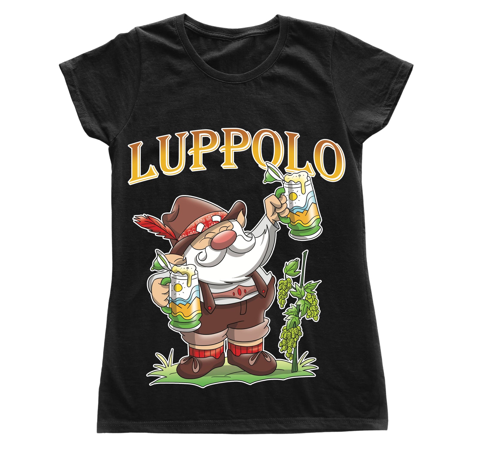 T-shirt Donna LUPPOLO ( LU095672345 ) - Gufetto Brand 