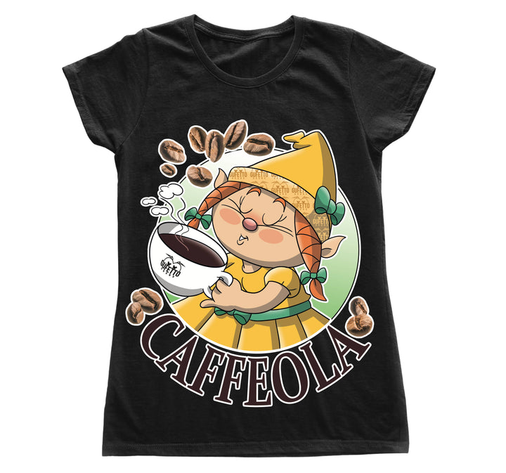 T-shirt Donna CAFFEOLA ( CA44120986 ) - Gufetto Brand 