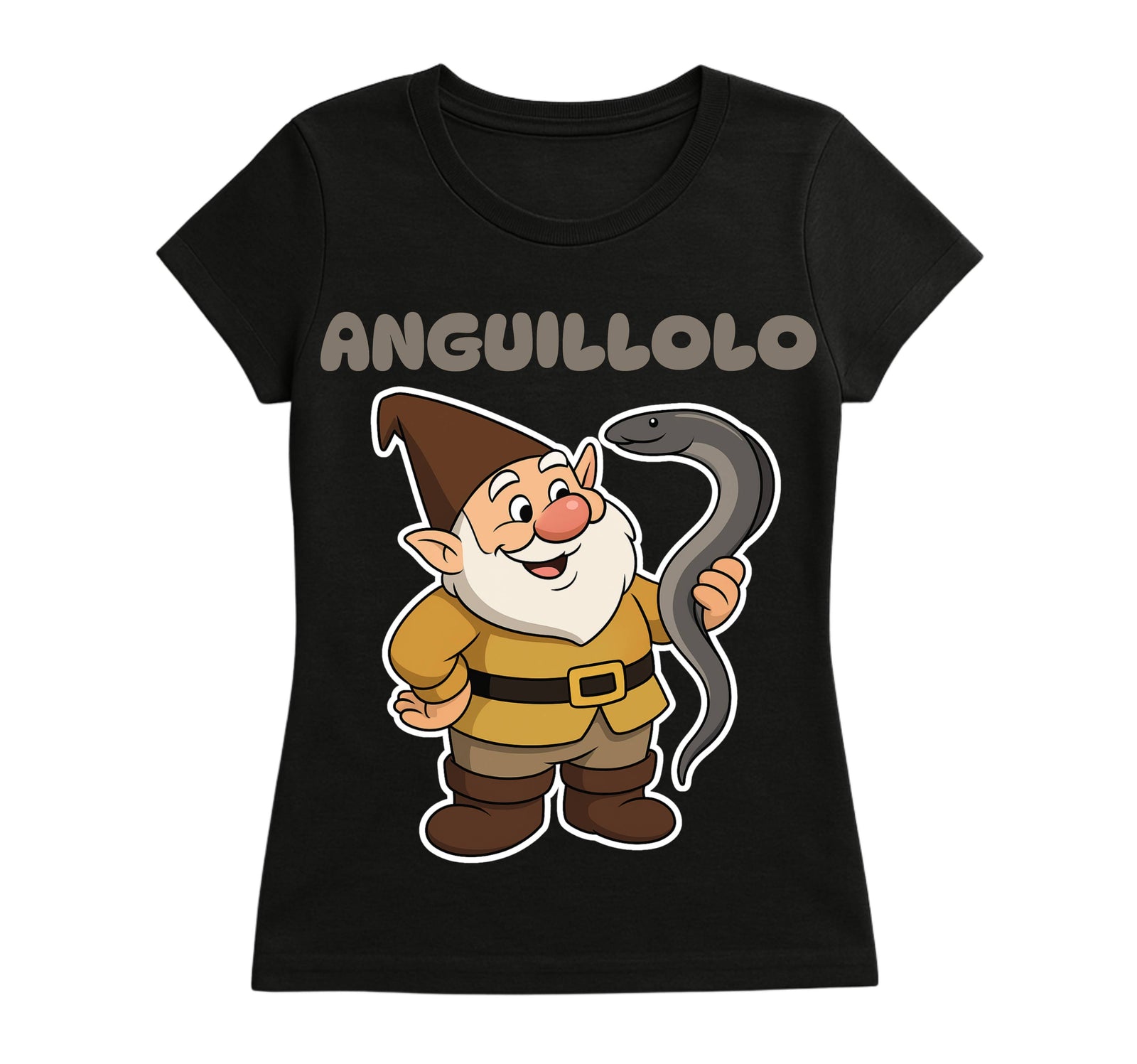T-shirt Donna ANGUILLOLO ( AN2879365246 ) - Gufetto Brand 