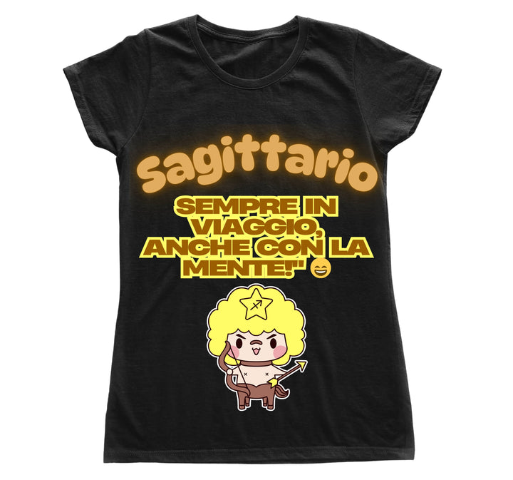 T-shirt Donna SAGITTARIO ( SA8564327 ) - Gufetto Brand 