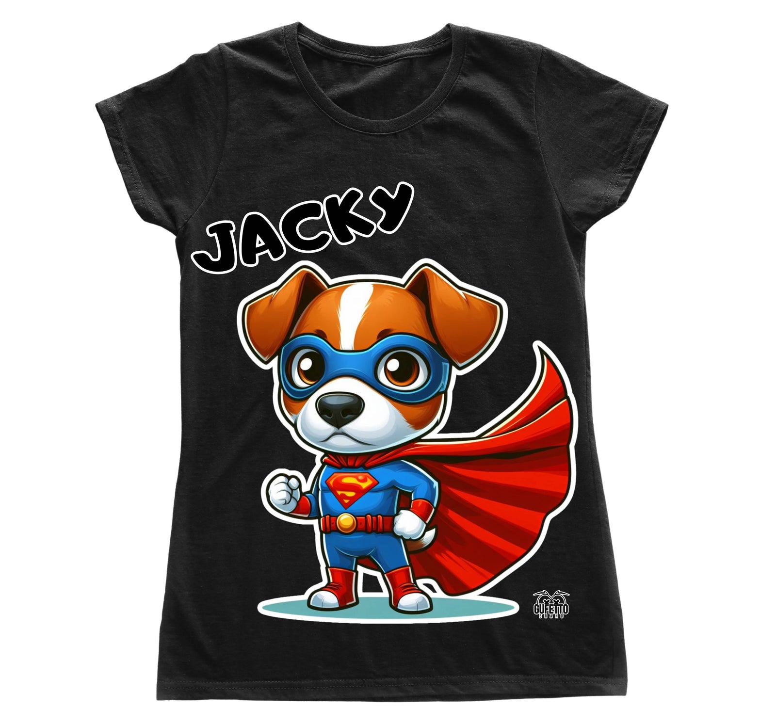 T-shirt Donna JACKY SUPER EROE ( JA7539516458 ) - Gufetto Brand 