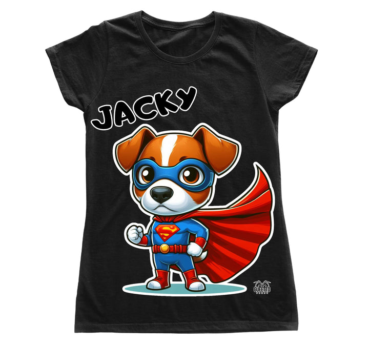 T-shirt Donna JACKY SUPER EROE ( JA7539516458 ) - Gufetto Brand 