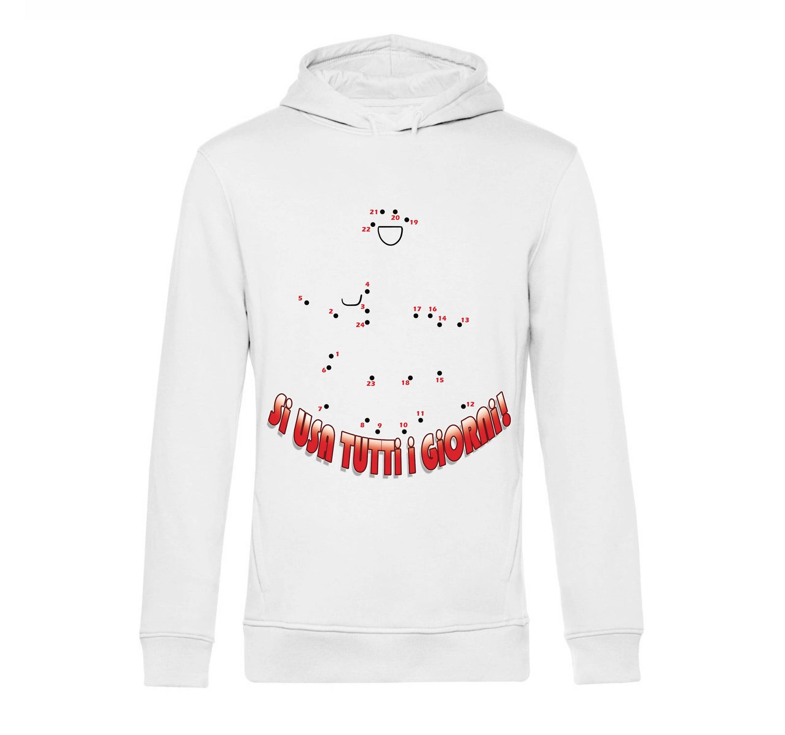 Felpa donna Unisci i Puntini ( DITO MEDIO ) ( AR56091234 ) - Gufetto Brand 