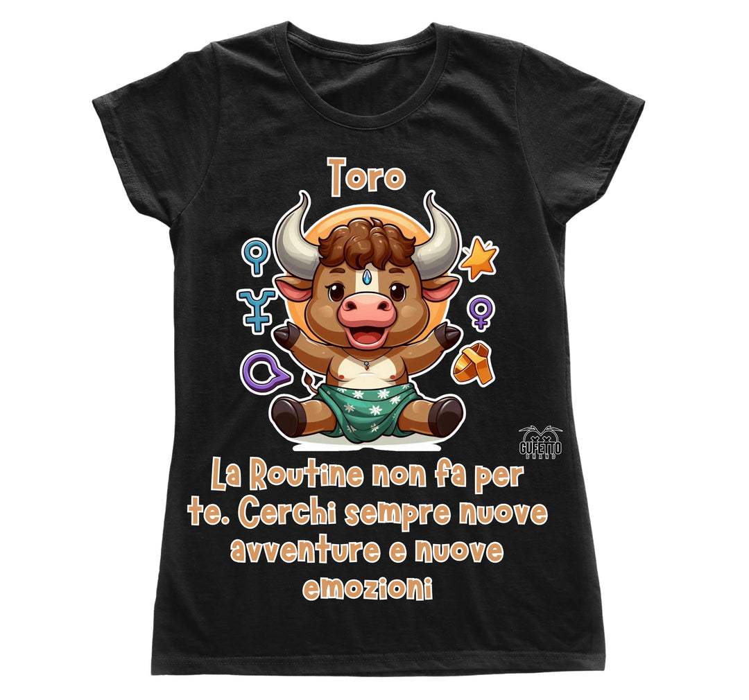 T-shirt Donna TORO ( TO1209876453 ) - Gufetto Brand 