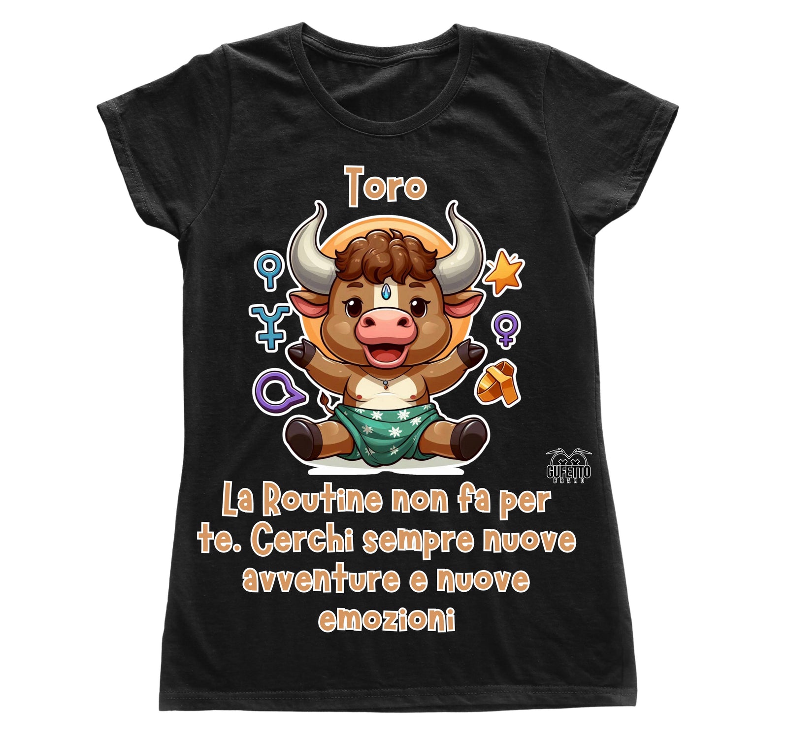 T-shirt Donna TORO ( TO1209876453 ) - Gufetto Brand 