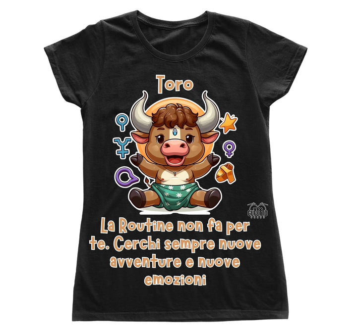 T-shirt Donna TORO ( TO1209876453 ) - Gufetto Brand 