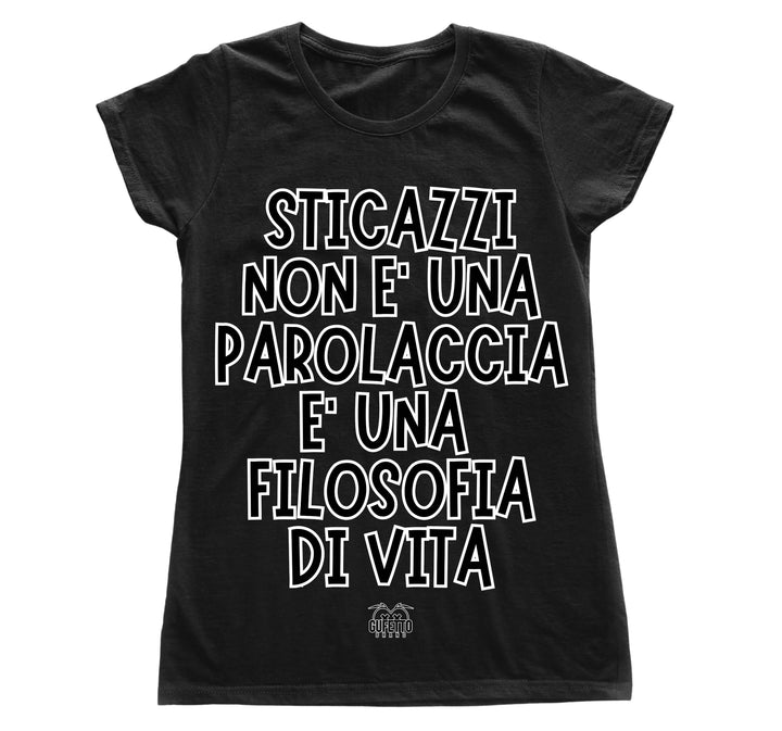 T-shirt Donna STICA ( ST6291836574839 ) - Gufetto Brand 