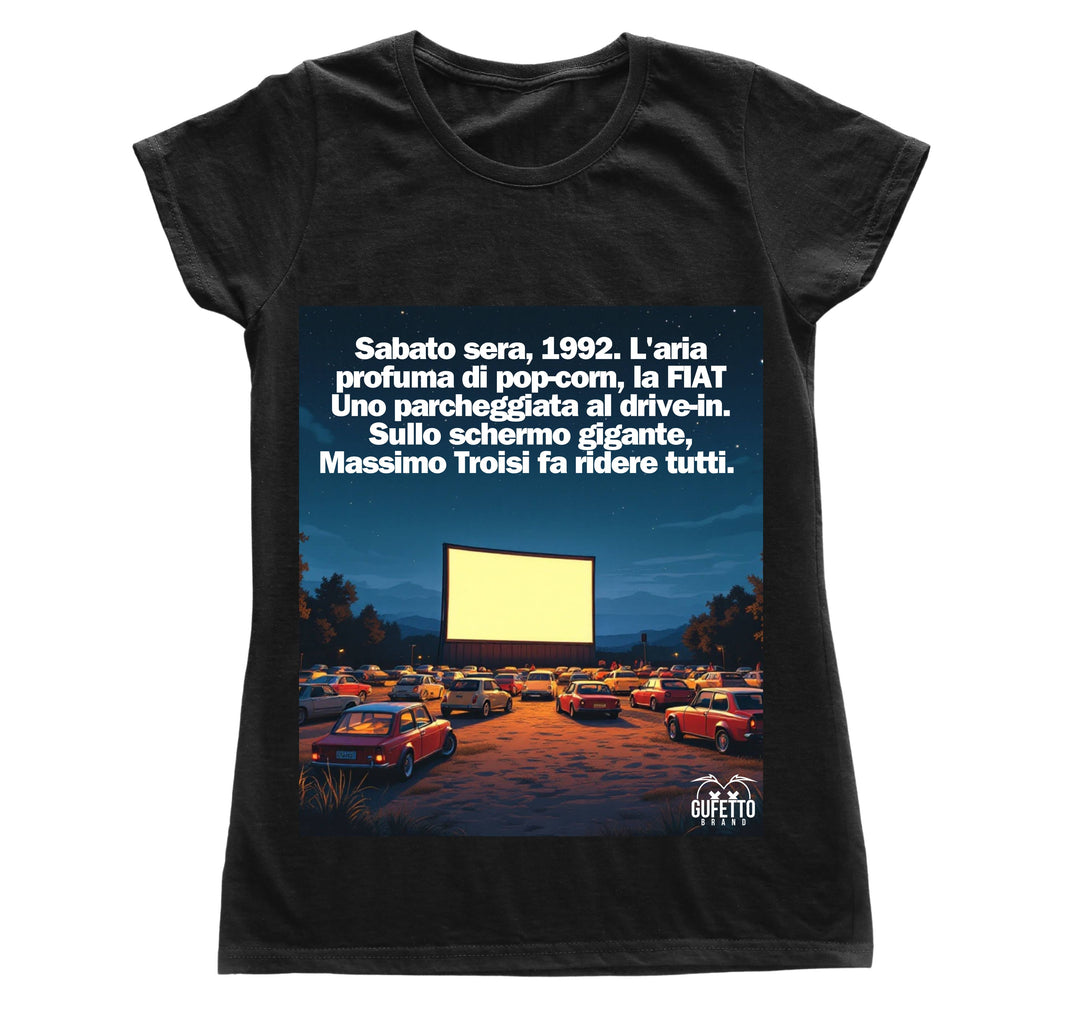 T-shirt Donna DRIVE IN ( DI67345679 ) - Gufetto Brand 