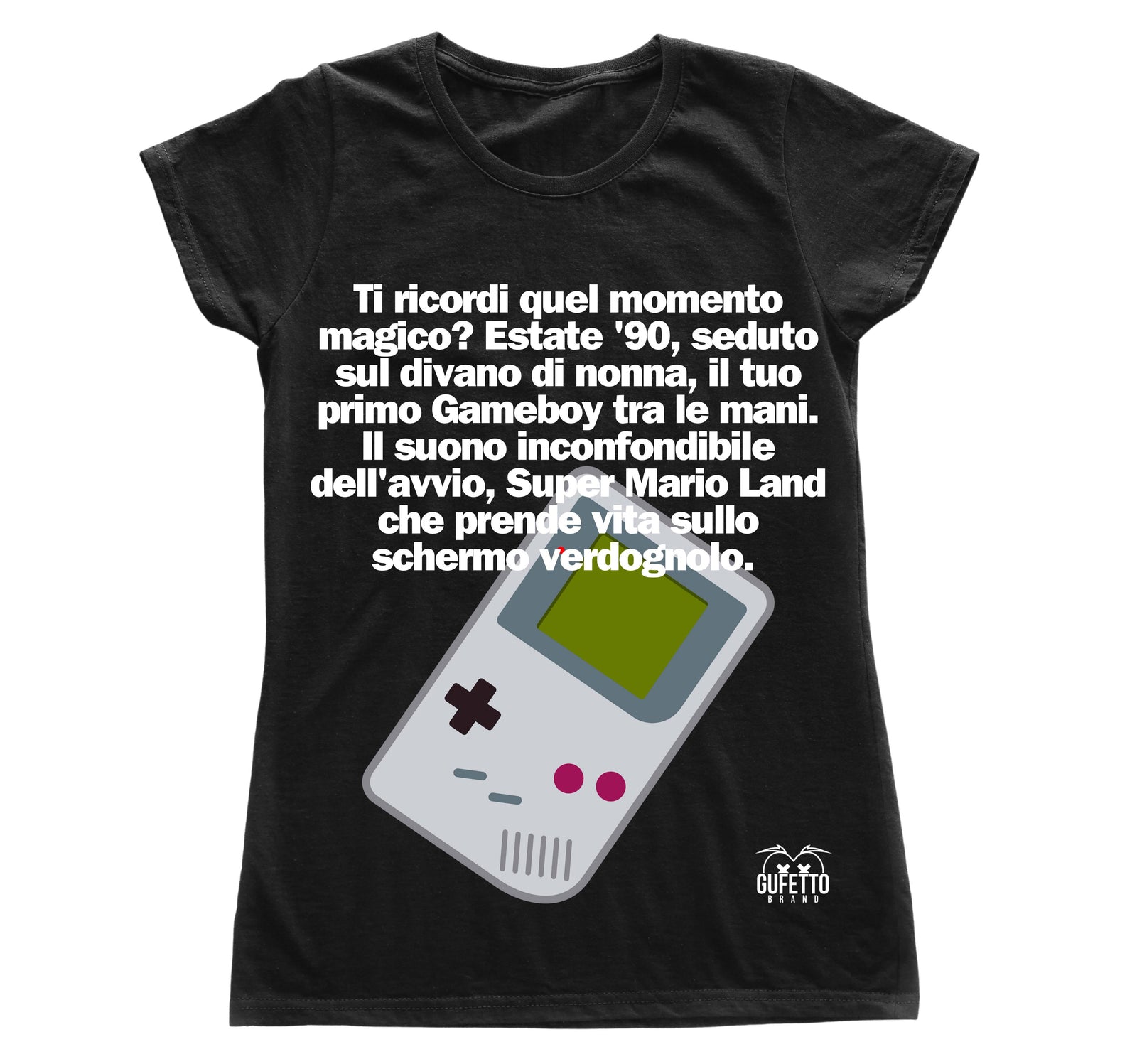 T-shirt Donna GAME BOY ( GB7908545 ) - Gufetto Brand 