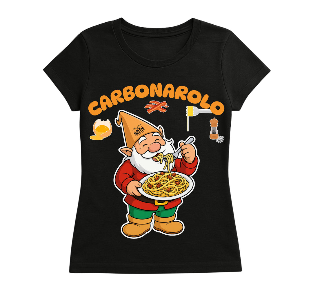 T-shirt Donna CARBONAROLO ( CA457809765 ) - Gufetto Brand 