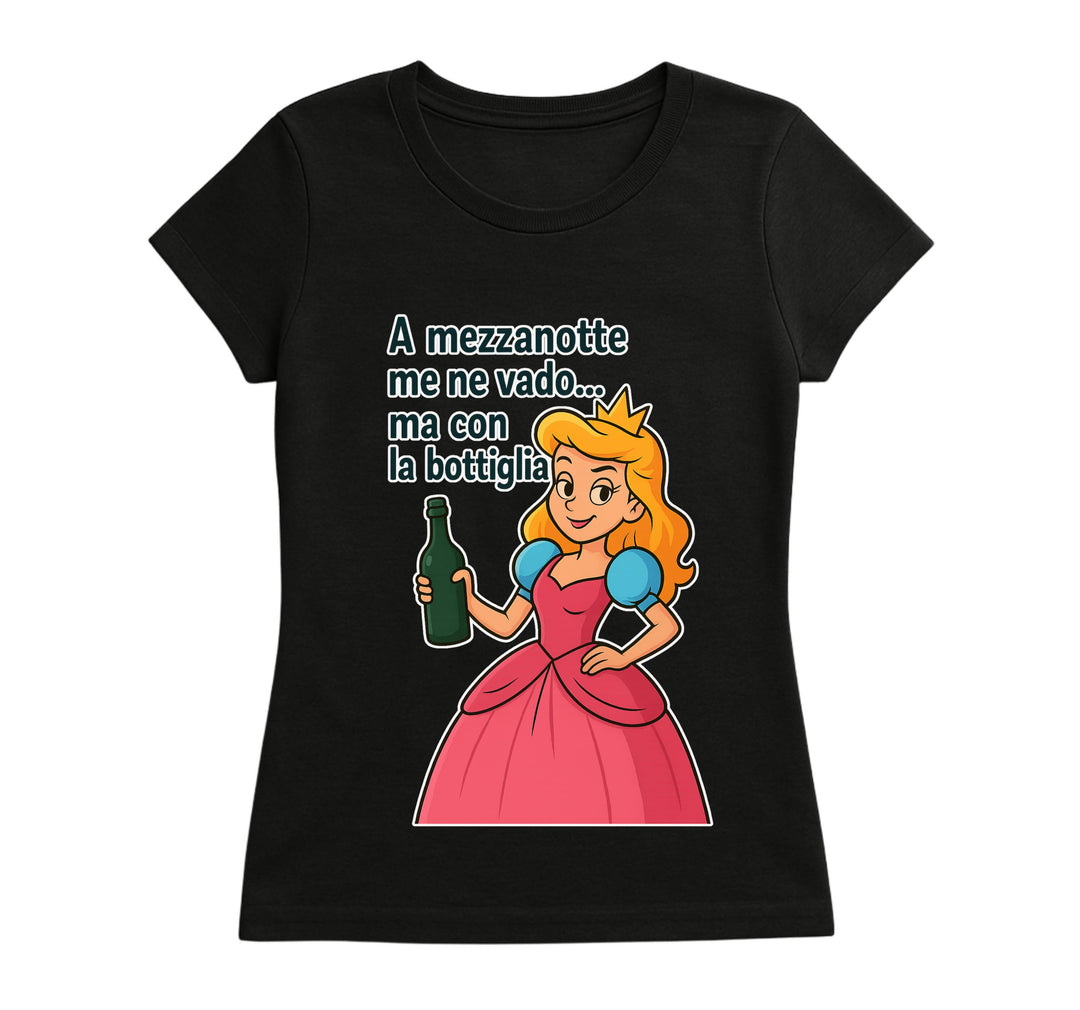 T-shirt Donna MEZZANOTTE ( ME852741963 ) - Gufetto Brand 
