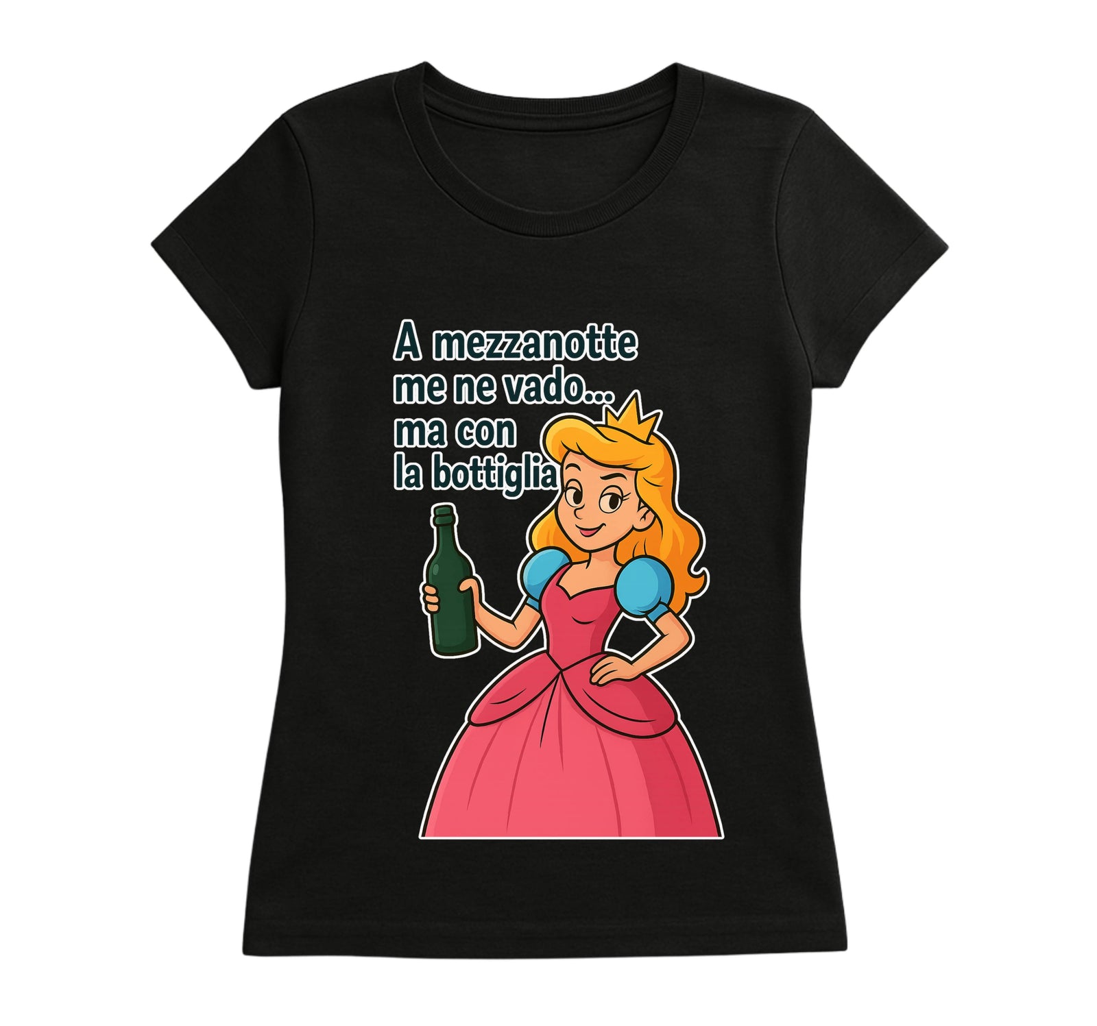T-shirt Donna MEZZANOTTE ( ME852741963 ) - Gufetto Brand 