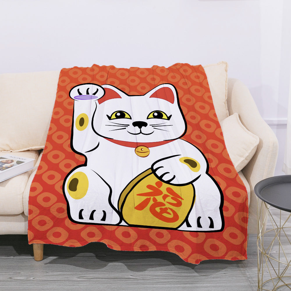 Coperta da siesta per ufficio in flanella - Gufetto Brand 