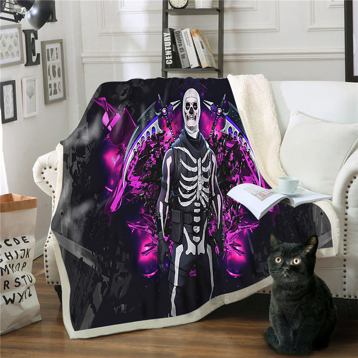 Coperta multiuso serie stampa 3D - Gufetto Brand 