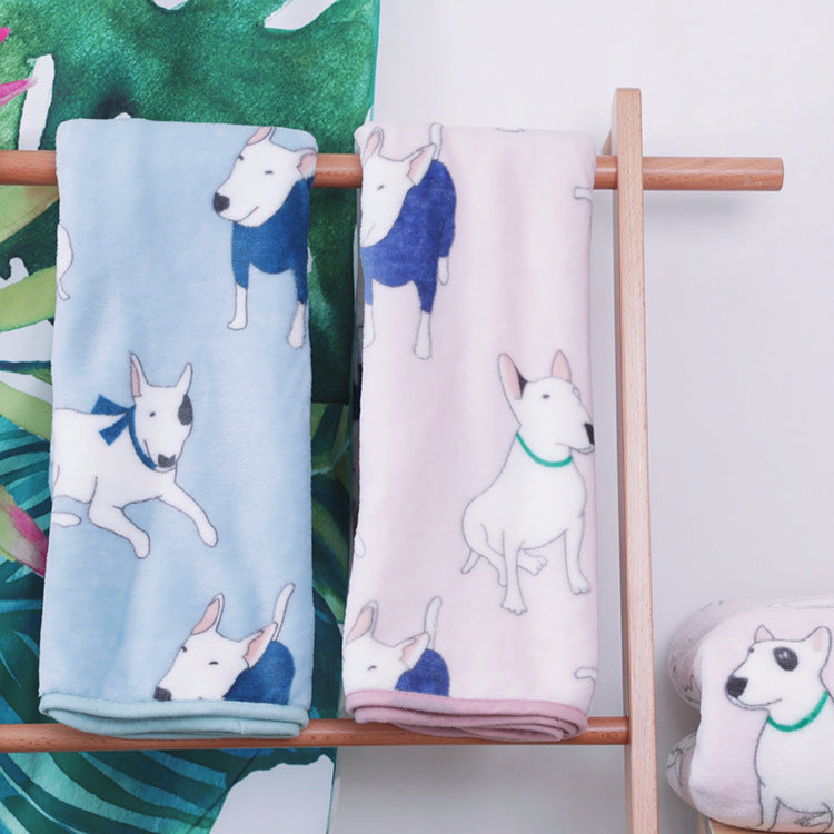 Di corallo del panno morbido coperta di flanella coperta del bambino del fumetto coperta auto ufficio ginocchio coperta auto coperta interna - Gufetto Brand 