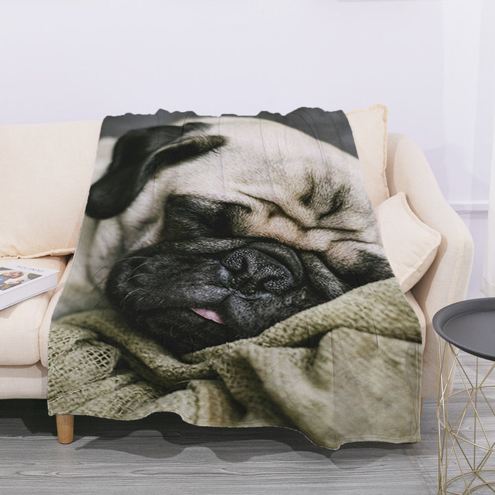 Coperta da siesta per ufficio in flanella - Gufetto Brand 