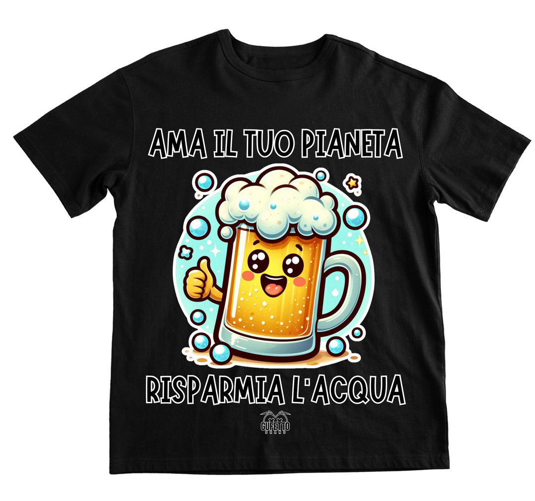 T-shirt Uomo PIANETA ( PI0128475937458 ) - Gufetto Brand 