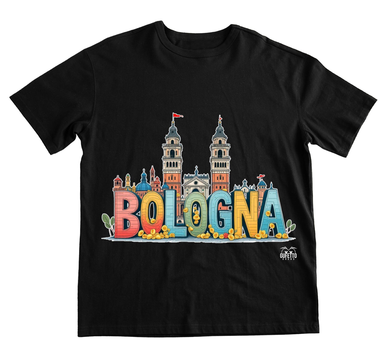T-shirt Uomo BOLOGNA ( BO6734098 ) - Gufetto Brand 