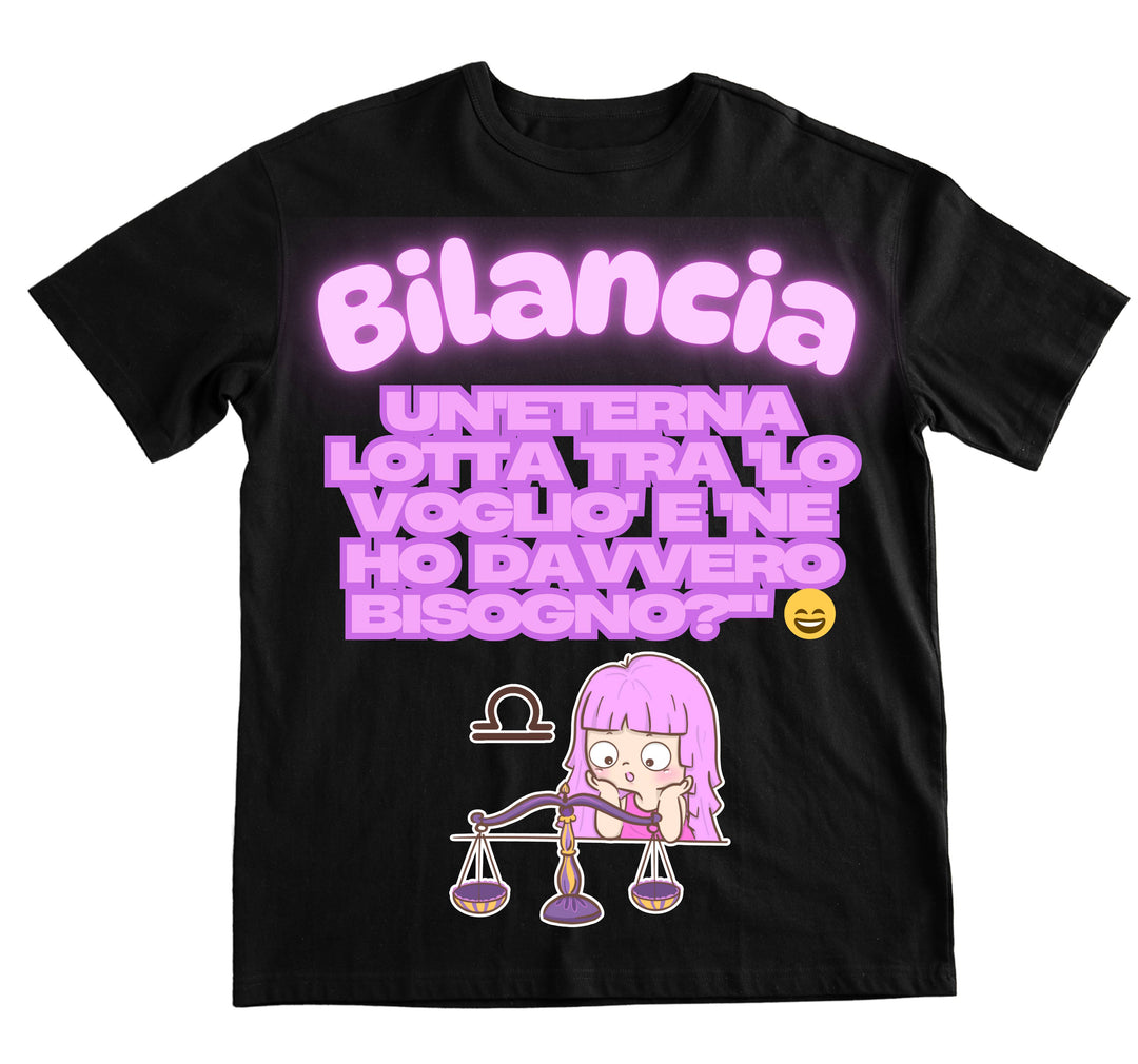 T-shirt Uomo BILANCIA ( BI78953265 ) - Gufetto Brand 