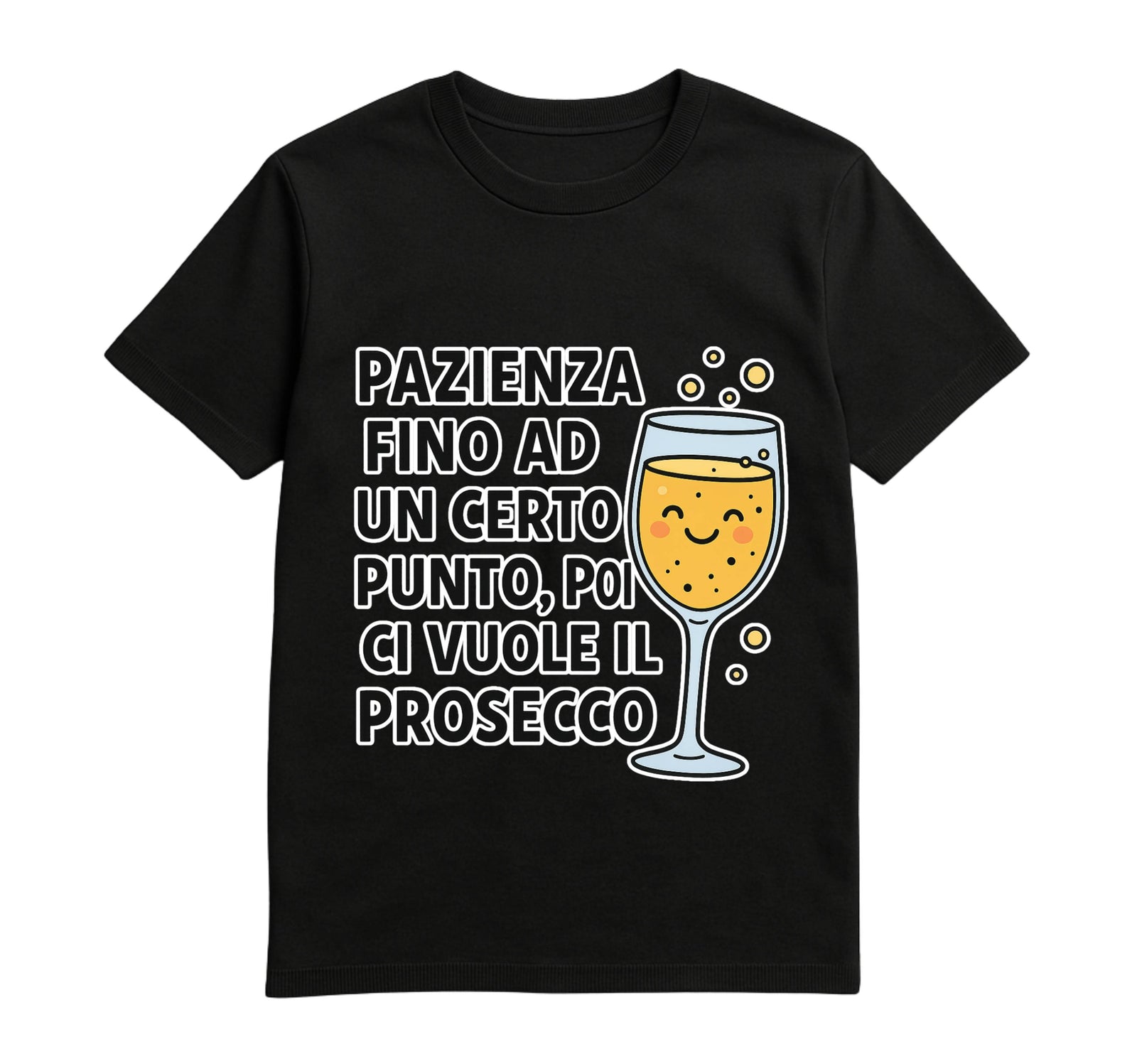 T-shirt Uomo PROSECCO ( PO875236589 ) - Gufetto Brand 