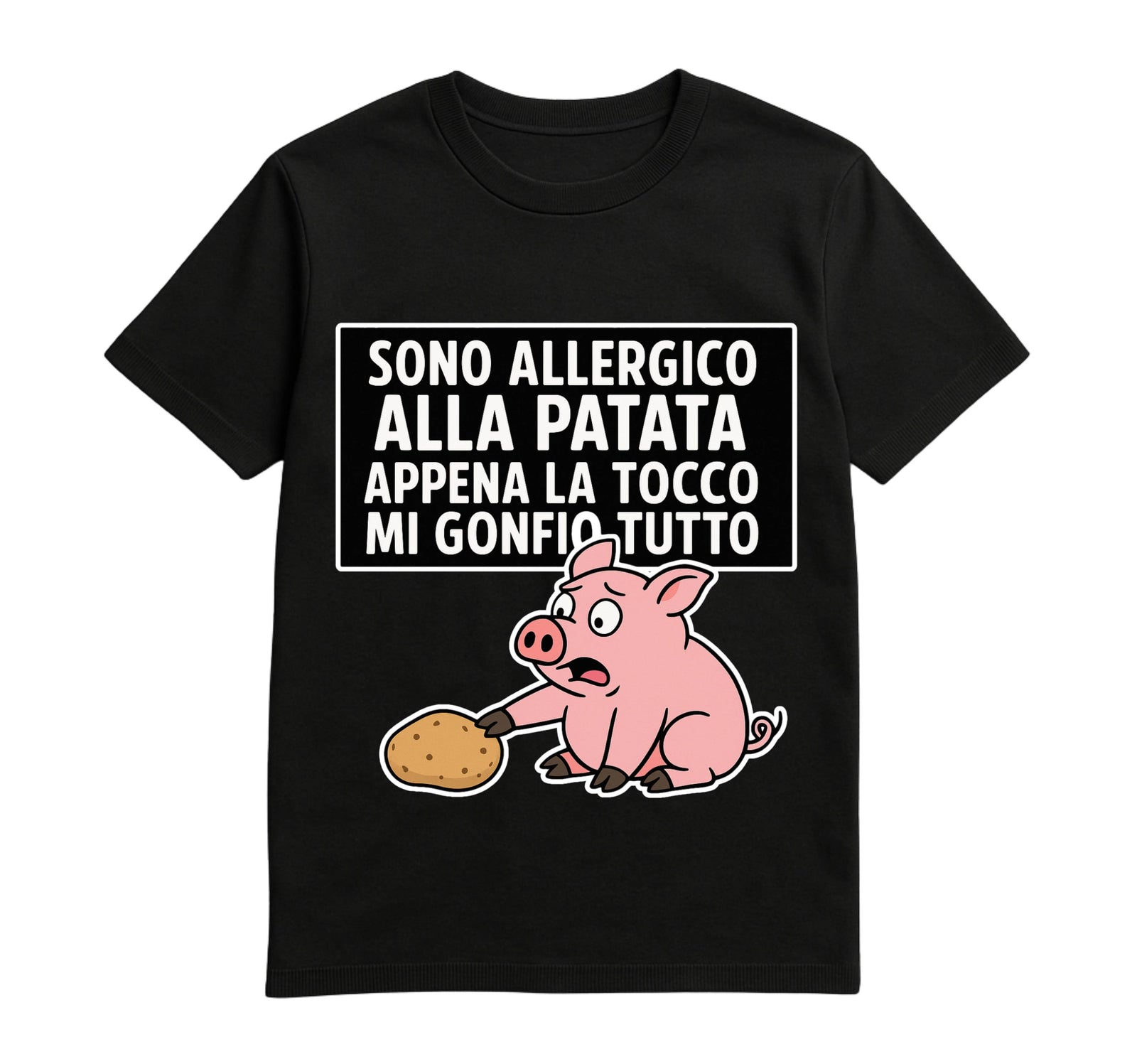 T-shirt Uomo ALLERGICO ( MG6573425165 ) - Gufetto Brand 