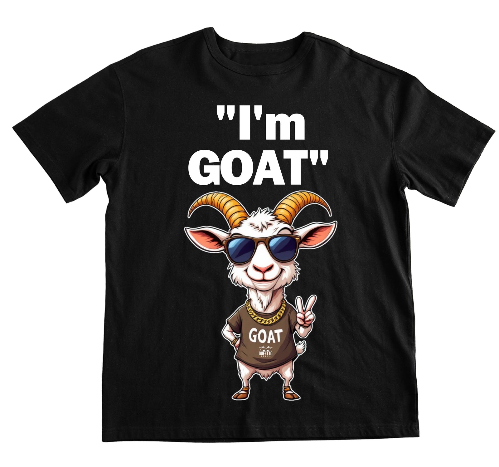 T-shirt Uomo I'M GOAT ( GO65984523 ) - Gufetto Brand 