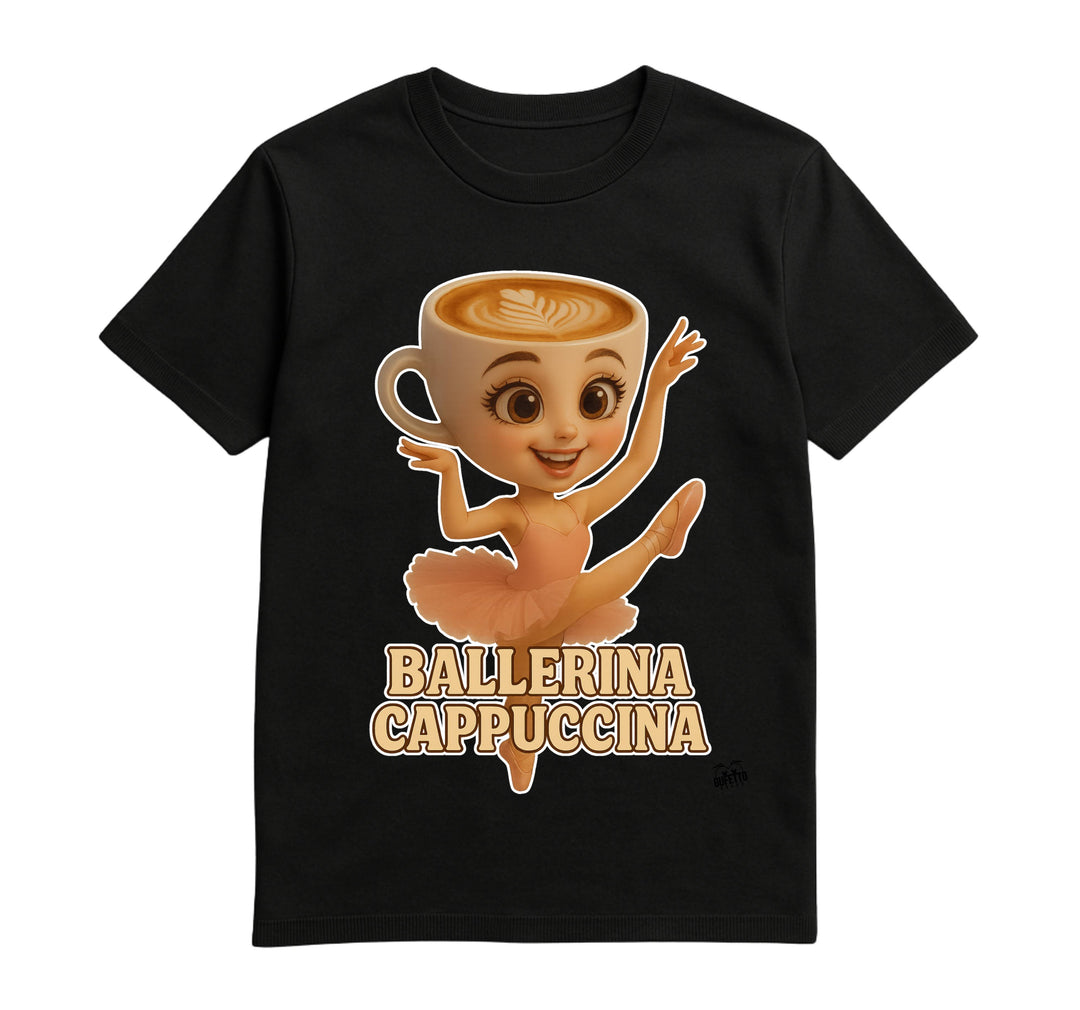 T-shirt Uomo BALLERINA CAPPUCCINA  ( BA46768954 ) - Gufetto Brand 
