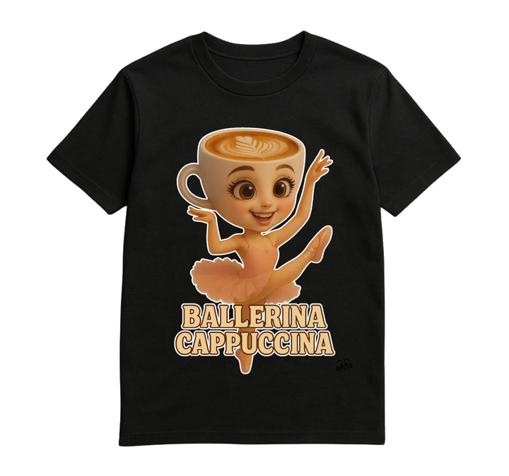 T-shirt Uomo BALLERINA CAPPUCCINA  ( BA46768954 ) - Gufetto Brand 