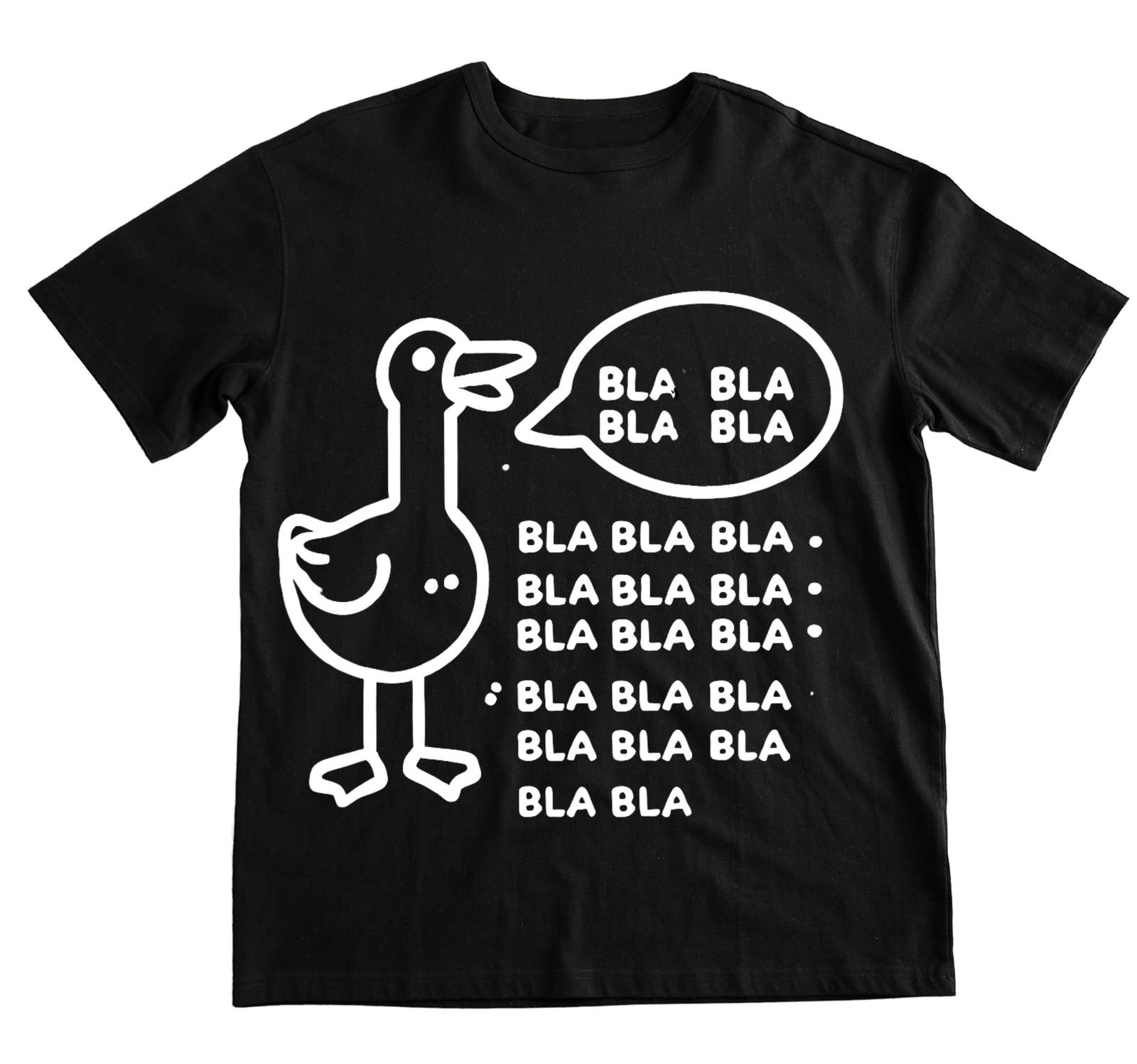 T-shirt Uomo BLA BLA BLA ( OC785637465 ) - Gufetto Brand 