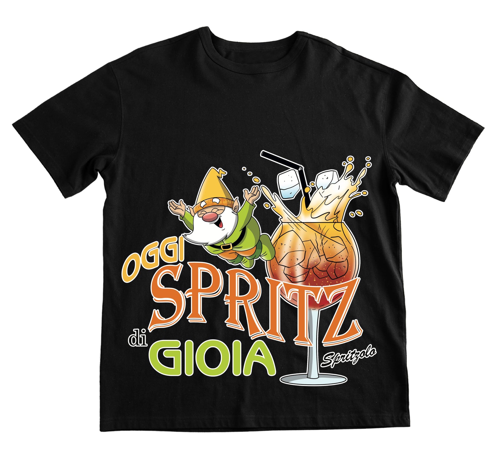 T-shirt Uomo SPRITZ DI GIOIA ( BOS7093124567 ) - Gufetto Brand 