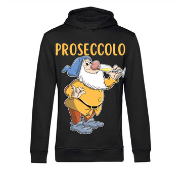 Felpa Cappuccio Nera Donna Proseccolo Outlet