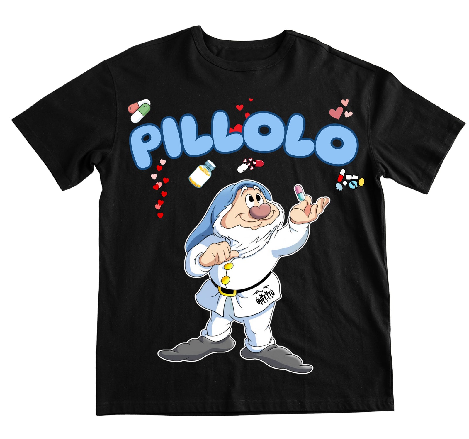 T-shirt Uomo PILLOLO ( PI0923567 ) - Gufetto Brand 