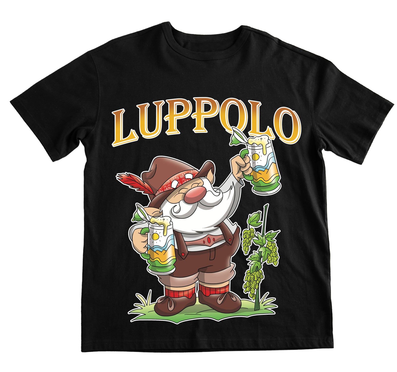 T-shirt Uomo LUPPOLO ( LU095672345 ) - Gufetto Brand 