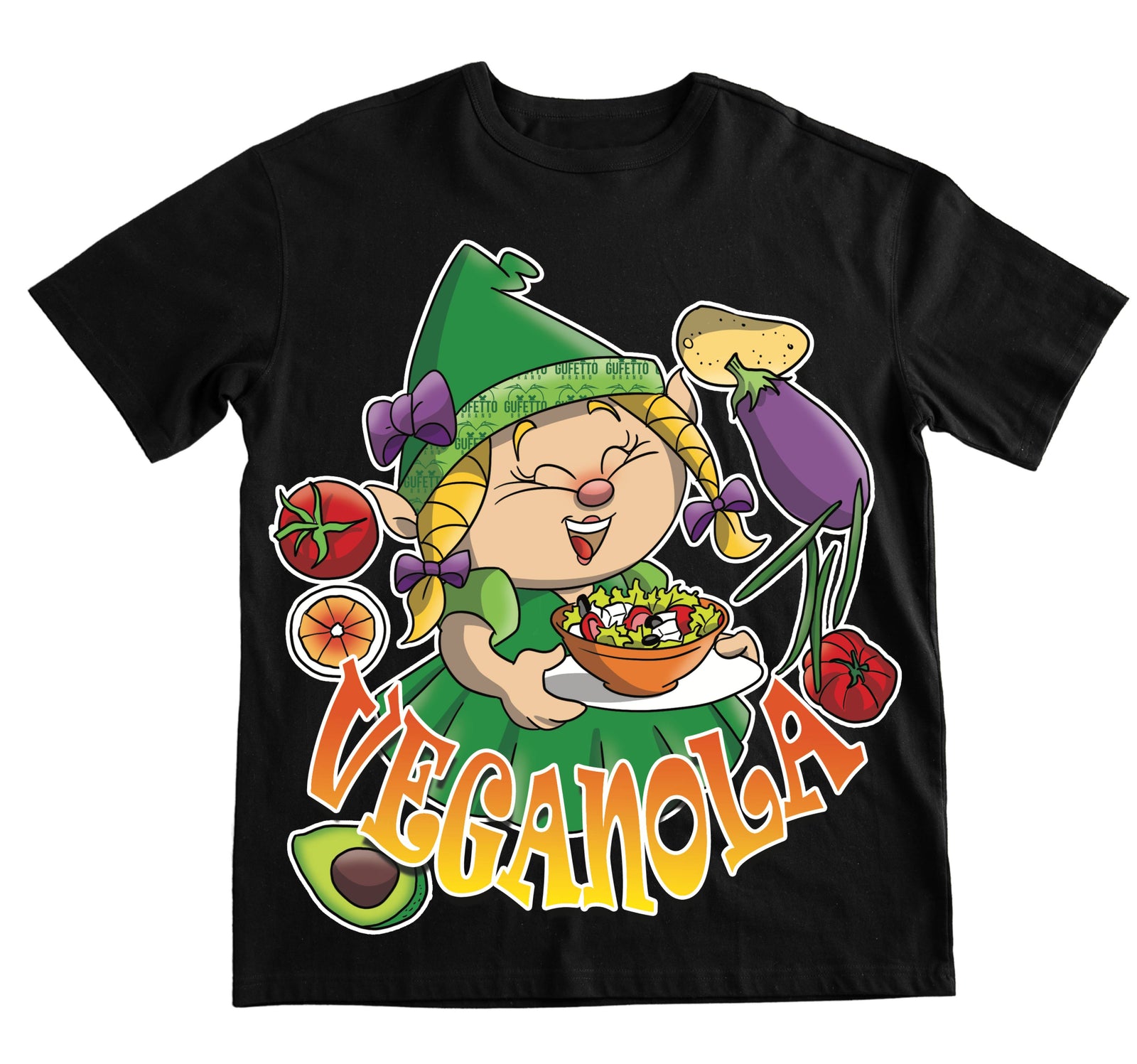 T-shirt Uomo VEGANOLA ( VE290765398 ) - Gufetto Brand 