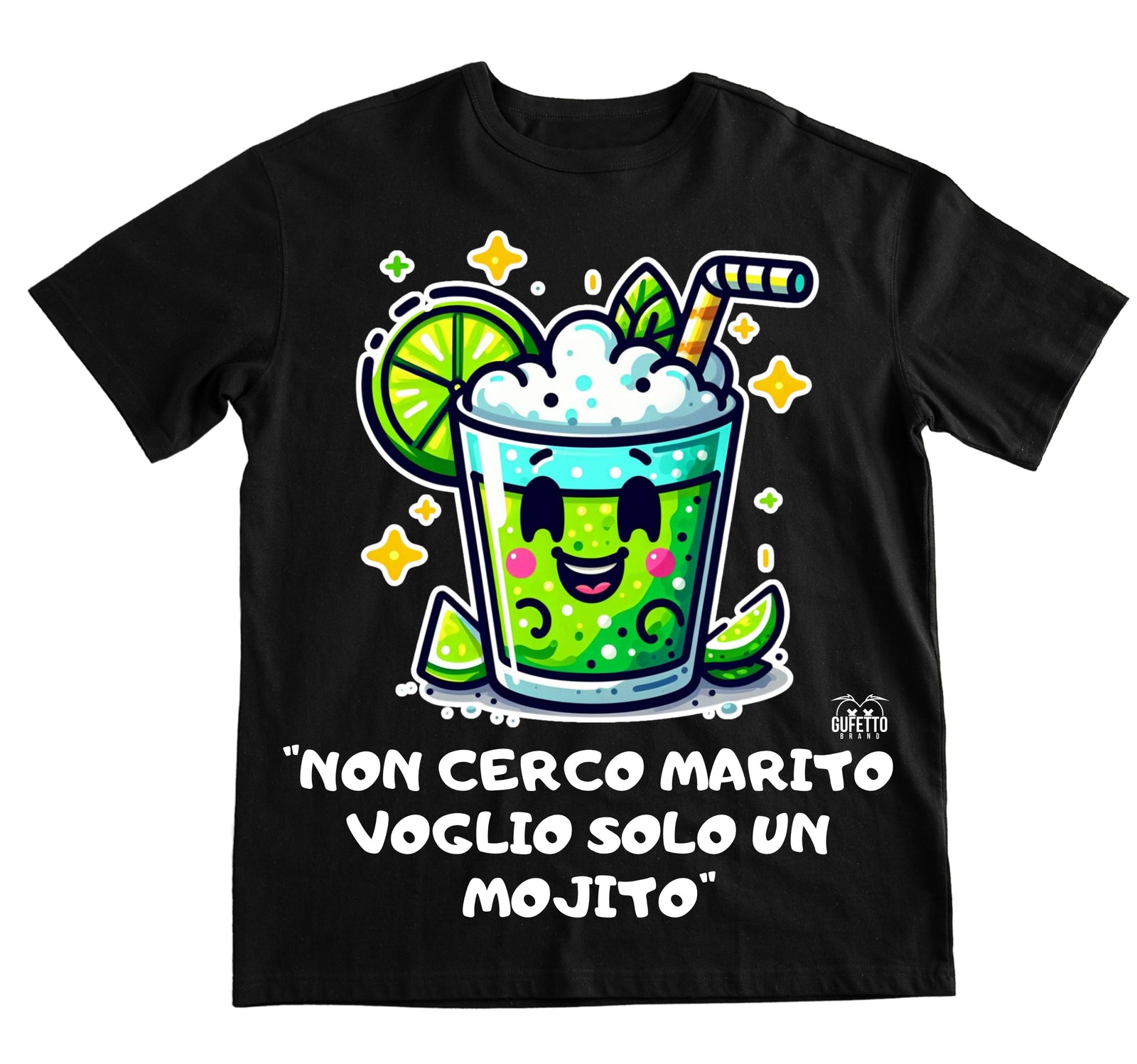 T-shirt Uomo MOJITO ( MO852369741 ) - Gufetto Brand 
