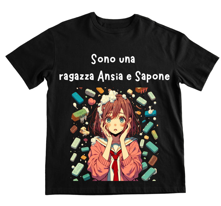 T-shirt Uomo ANSIA E SAPONE ( AN48095647 ) - Gufetto Brand 