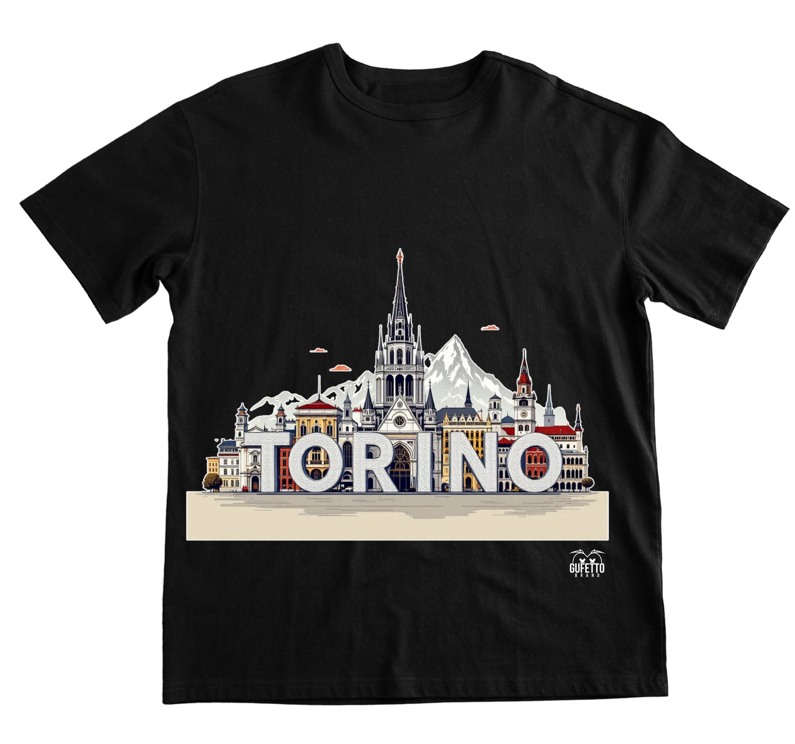 T-shirt Uomo TORINO ( TO8702123 ) - Gufetto Brand 